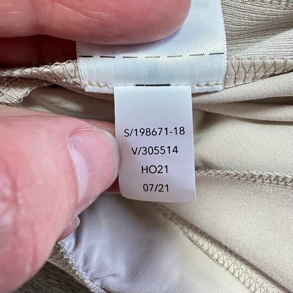 Athleta Brooklyn Mid Rise Ankle Pants Cream 14 - Picture 10 of 12